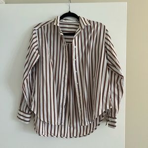 Toteme signature stripe shirt